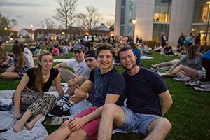 students at GHH lawn